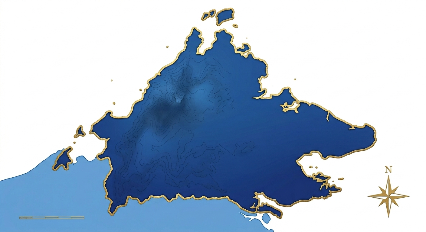 Map of the Republic of Sabah North Borneo